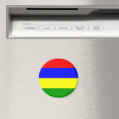 Mauritius Flag Magneet (Insitu (Vaatwasser))
