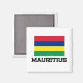 Mauritius Flag Magneet (Voorkant / Achterkant)