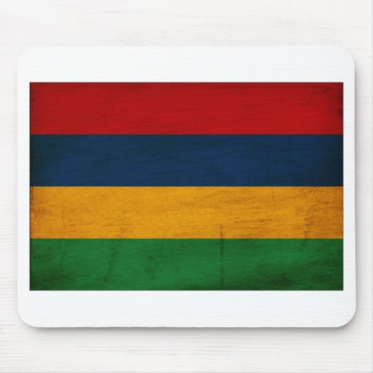Mauritius Flag Muismat (Voorkant)