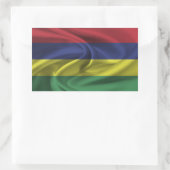 Mauritius Flag Rechthoekige Sticker (Tas)