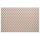 Mauritius Flag Red Heart mode Fabric/Mauritius Stof (Fat Quarter)