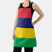 Mauritius Flag Schort (Insitu)