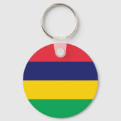 Mauritius Flag Sleutelhanger (Voorkant)