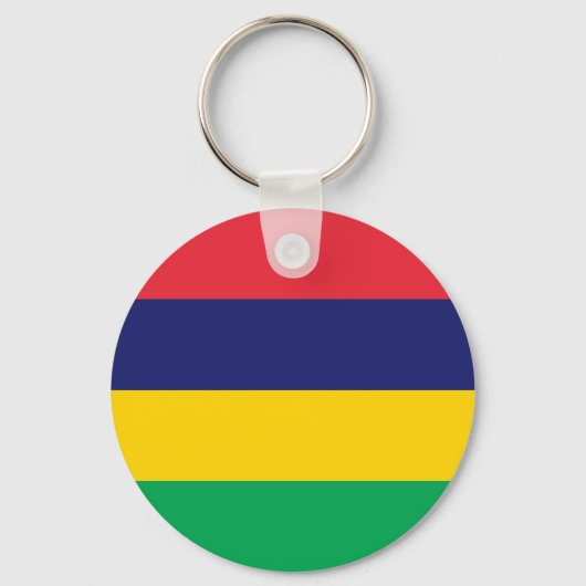 Mauritius Flag Sleutelhanger (Voorkant)