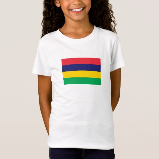 Mauritius Flag T-shirt (Voorkant)