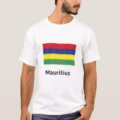 Mauritius Flag T-shirt (Voorkant)