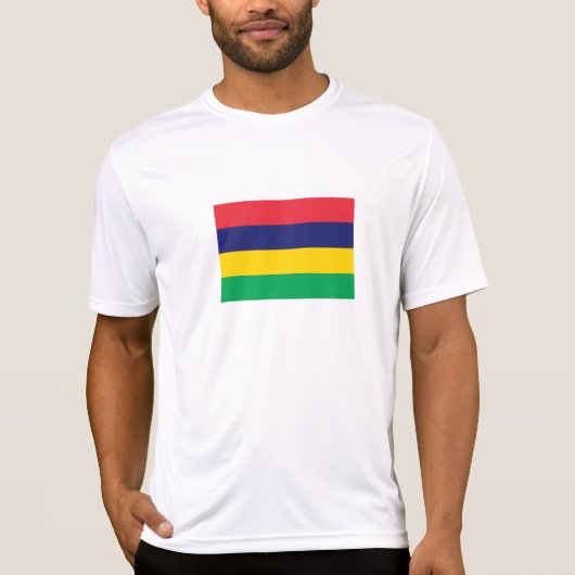 Mauritius Flag T-shirt (Voorkant)