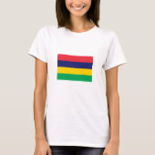 Mauritius Flag T-shirt (Voorkant)