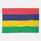 Mauritius Flag Theedoek (Horizontaal)