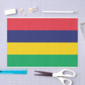Mauritius Flag Tissuepapier (Craft)