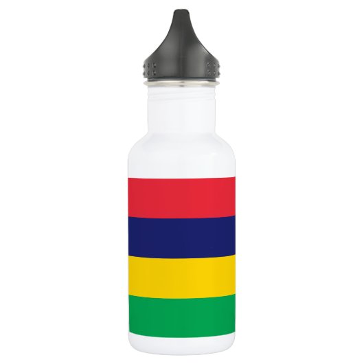 Mauritius Flag Waterfles (Links)