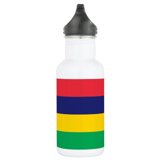 Mauritius Flag Waterfles (Rechts)