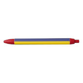 Mauritius Flag Zwarte Inkt Pen (Voorkant)
