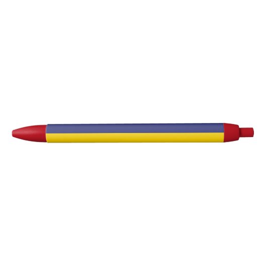 Mauritius Flag Zwarte Inkt Pen (Voorkant)