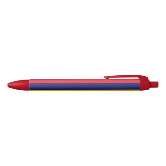 Mauritius Flag Zwarte Inkt Pen (Bovenkant)