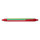 Mauritius Flag Zwarte Inkt Pen (Achterkant)