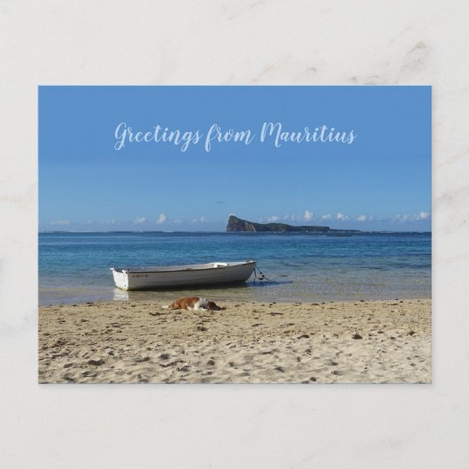 Mauritius Greetings uit Pet Malheureux Briefkaart (Voorkant)