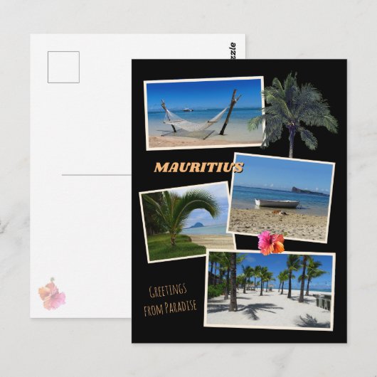 Mauritius - Groeten uit het Briefkaart van Paradis (Voorkant / Achterkant)