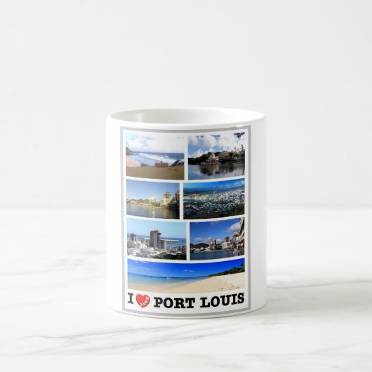 Mauritius - I Love - Koffiemok (Center)