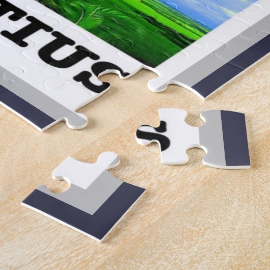 Mauritius - I Love - Legpuzzel (Zijkant)