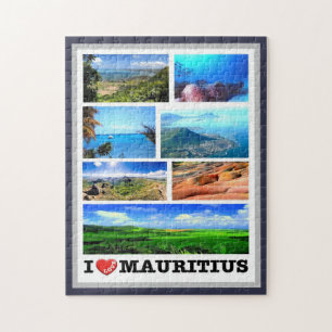 Mauritius - I Love - Legpuzzel