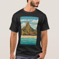 Mauritius Illustratie Reis Kunst Vintage