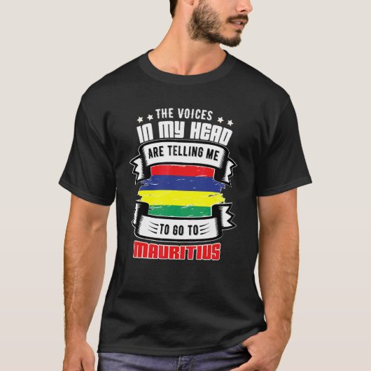 Mauritius in mijn hoofd t-shirt (Voorkant)