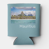 Mauritius Indische Oceaan Flic En flac Beach Souve Blikjeskoeler (Voorkant)