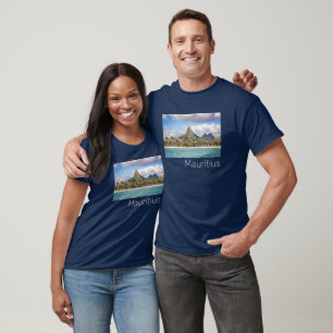 Mauritius Indische Oceaan Flic En flac Beach Souve T-shirt