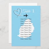 Mauritius-kaart voor weddenschappen op bestemming kaart (Voorkant / Achterkant)