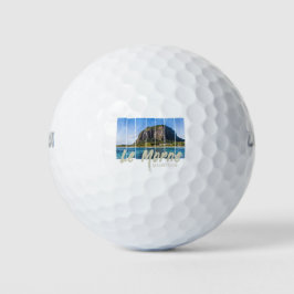 Mauritius Le Morne Brabant Mountain Souvenir Golfballen