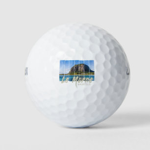 Mauritius Le Morne Brabant Mountain Souvenir Golfballen