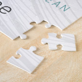 Mauritius Le Morne Brabant Mountain Souvenir Legpuzzel (Zijkant)