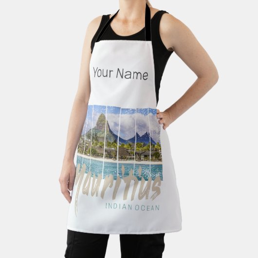 Mauritius Le Morne Brabant Mountain Souvenir Schort (Insitu)