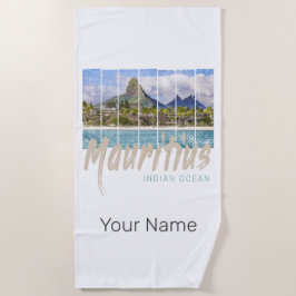 Mauritius Le Morne Brabant Mountain Souvenir Strandlaken