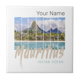 Mauritius Le Morne Brabant Mountain Souvenir Tegeltje