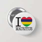 Mauritius Love v2 Ronde Button 5,7 Cm (Voorkant /achterkant)