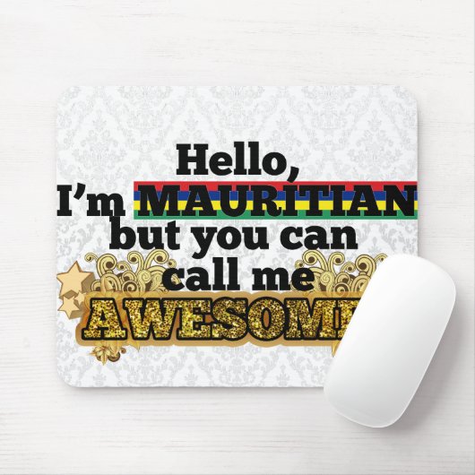 Mauritius, maar noem me Geweldige Muismat (Met muis)