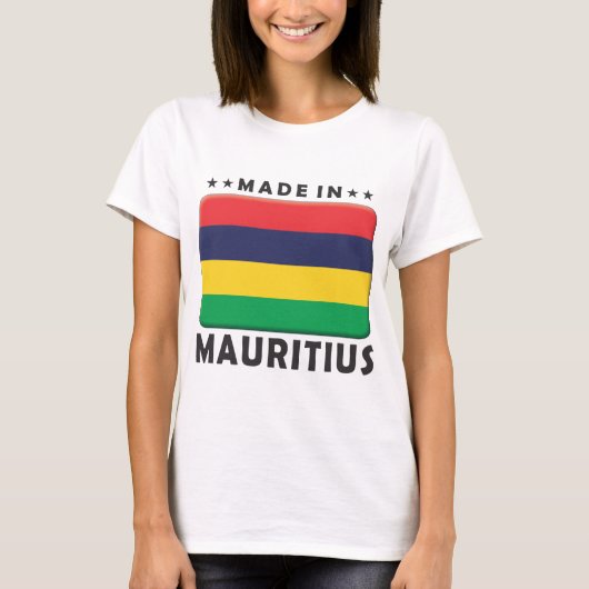 Mauritius Made T-shirt (Voorkant)