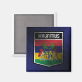 Mauritius Magneet (Voorkant / Achterkant)