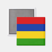Mauritius Magneet (Voorkant / Achterkant)