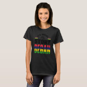 Mauritius Mauritian Mauritius Flag Its Where My St T-shirt (Voorkant volledig)