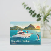 Mauritius Offshore Wateren Mauritius Briefkaart (Staand voorkant)
