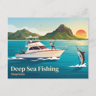 Mauritius Offshore Wateren Mauritius Briefkaart