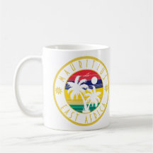 Mauritius Oost-Afrika Retro Sunset Souvenirs 60