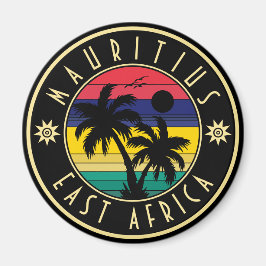 Mauritius Oost-Afrika Retro Sunset Souvenirs 60 Magneet