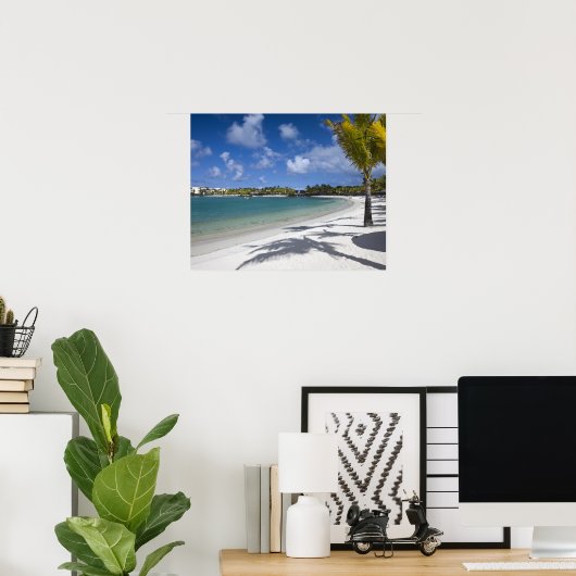 Mauritius, Oost-Mauritius, Trou d'Eau Douce, Poster (Thuiskantoor)