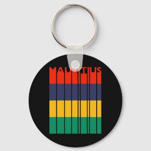 Mauritius Oude Mauritiaanse Vlag Vakantie  Sleutelhanger