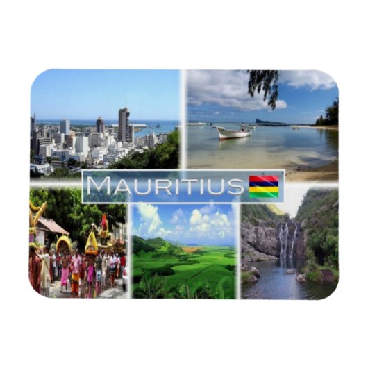 Mauritius - Port Louis - Magneet (Horizontaal)