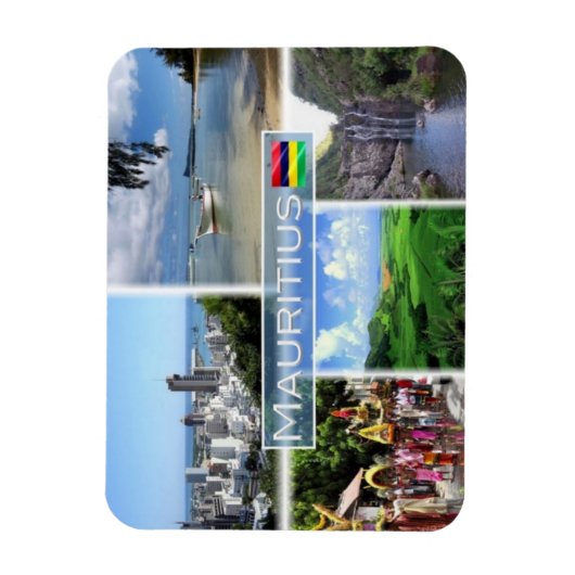Mauritius - Port Louis - Magneet (Verticaal)